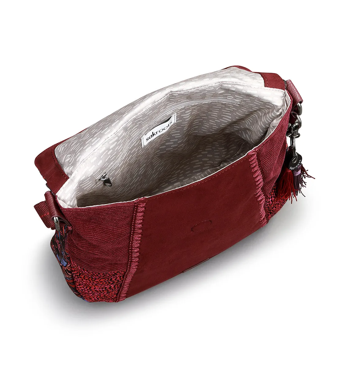 Sakroots Artist Circle Foldover Crossbody