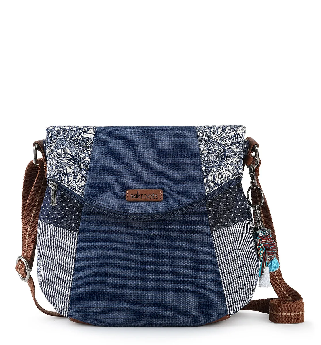 Sakroots Artist Circle Foldover Crossbody