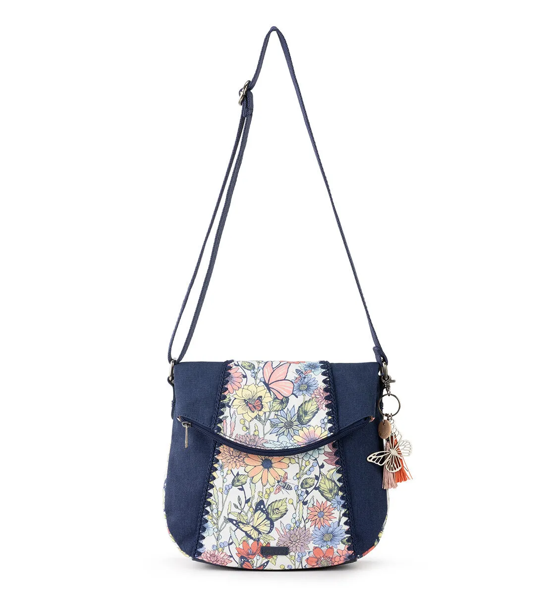 Sakroots Artist Circle Foldover Crossbody