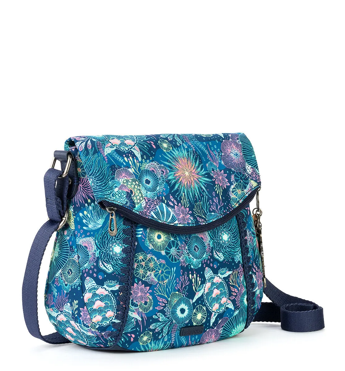 Sakroots Artist Circle Foldover Crossbody