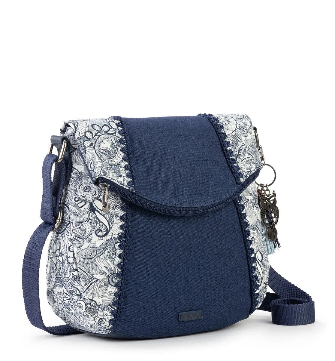 Sakroots Artist Circle Foldover Crossbody