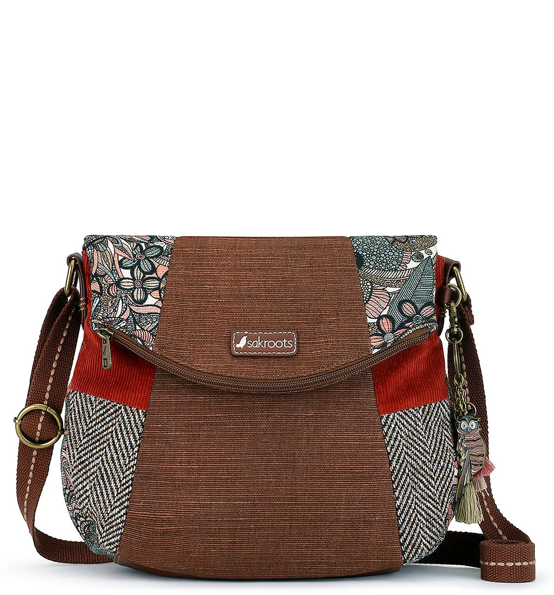 Sakroots Artist Circle Foldover Crossbody