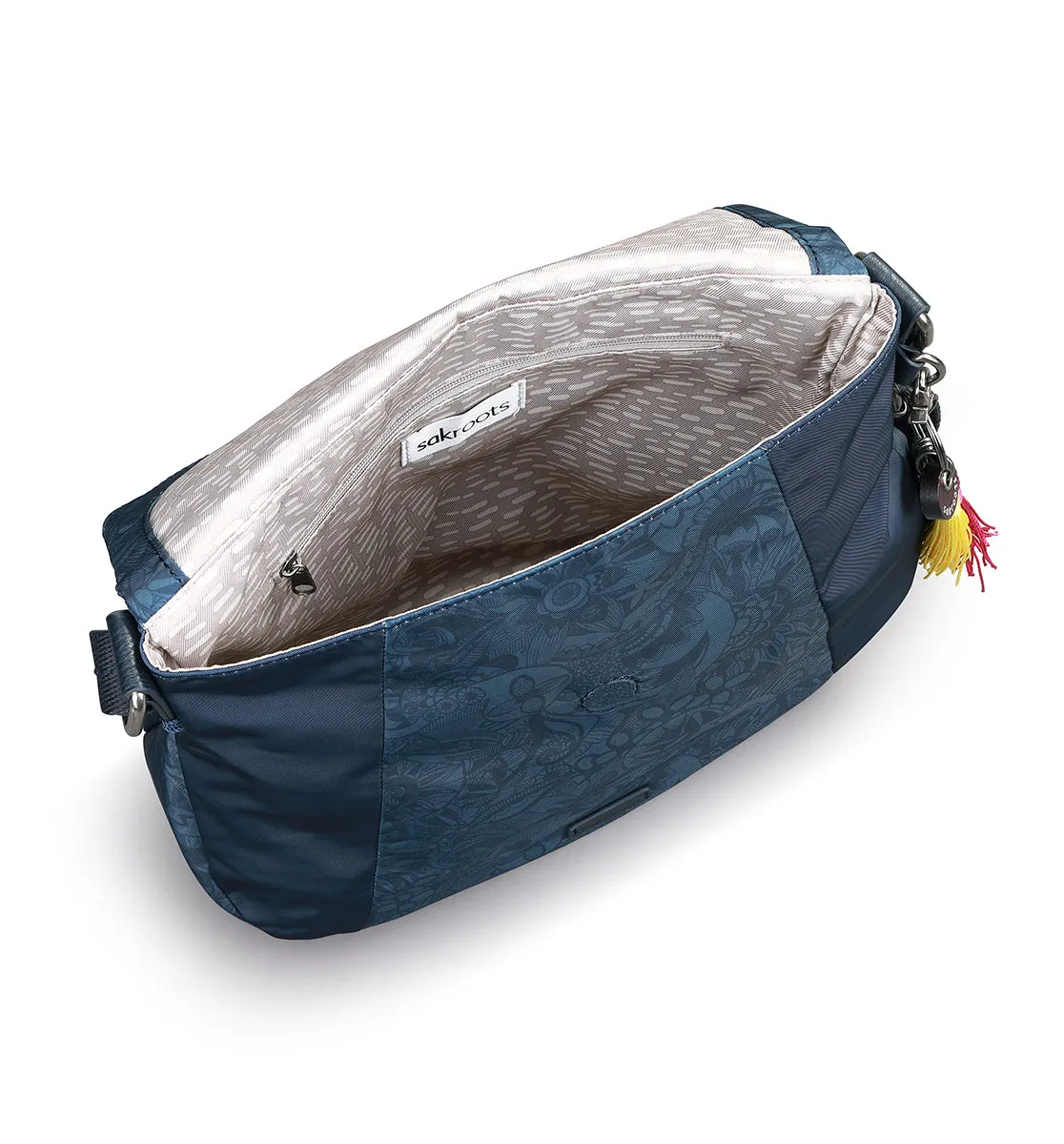 Sakroots Artist Circle Foldover Crossbody