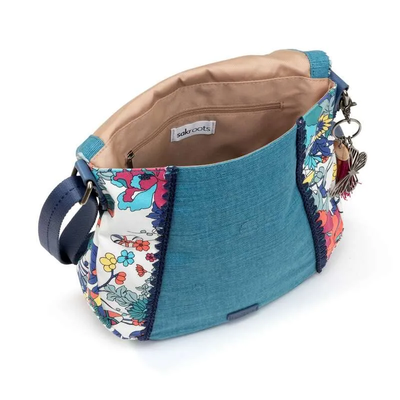 Sakroots Artist Circle Foldover Crossbody