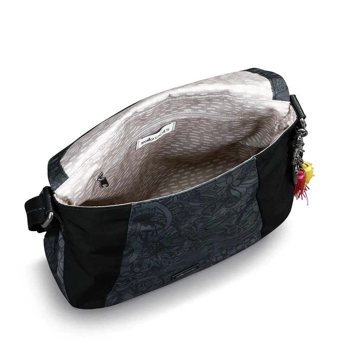 Sakroots Artist Circle Foldover Crossbody