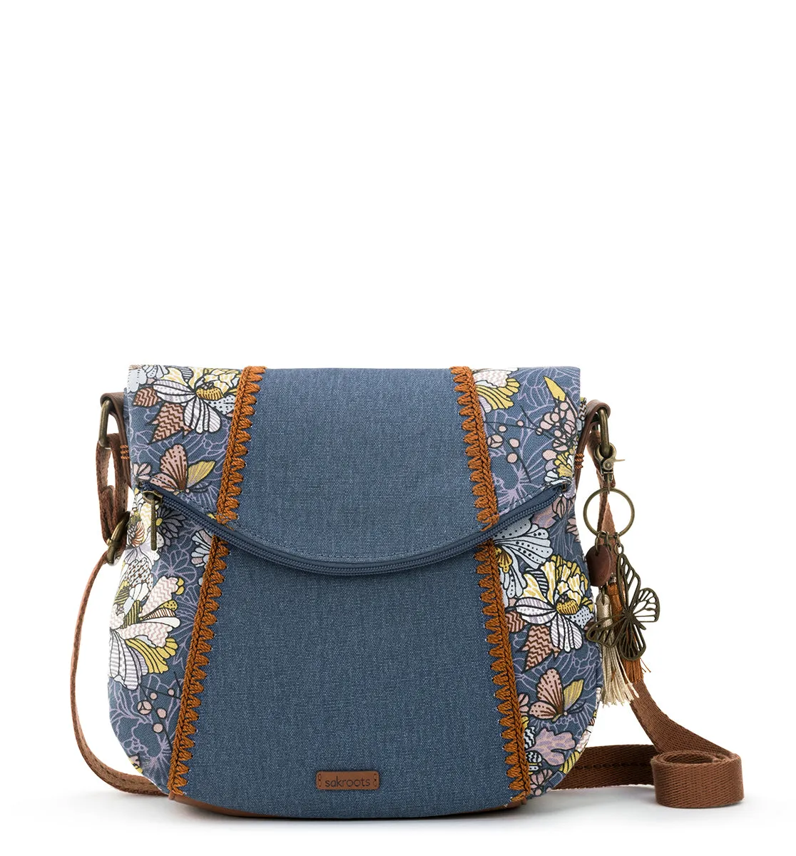 Sakroots Artist Circle Foldover Crossbody