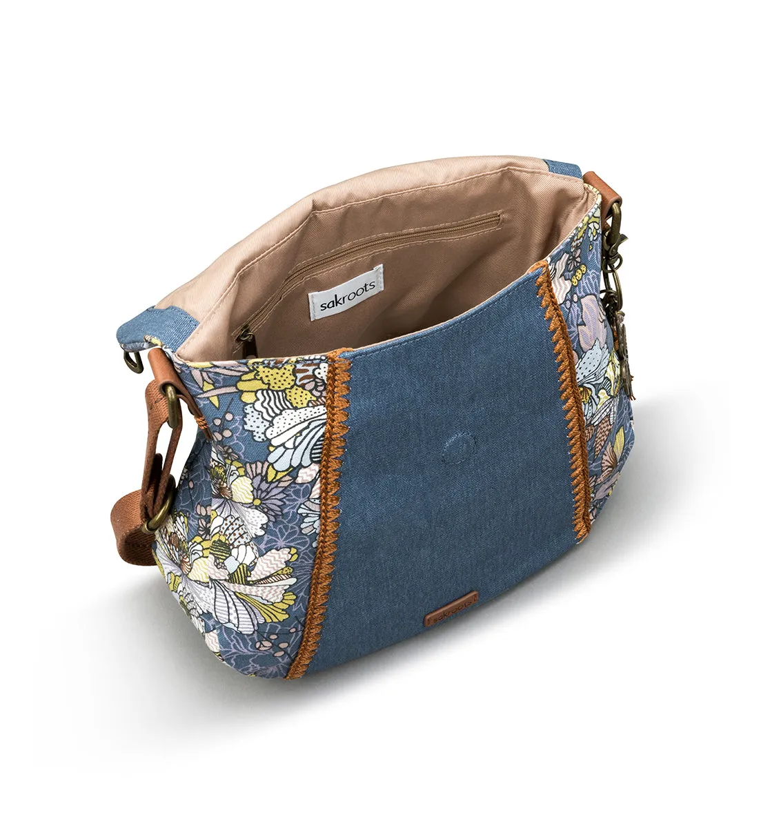 Sakroots Artist Circle Foldover Crossbody