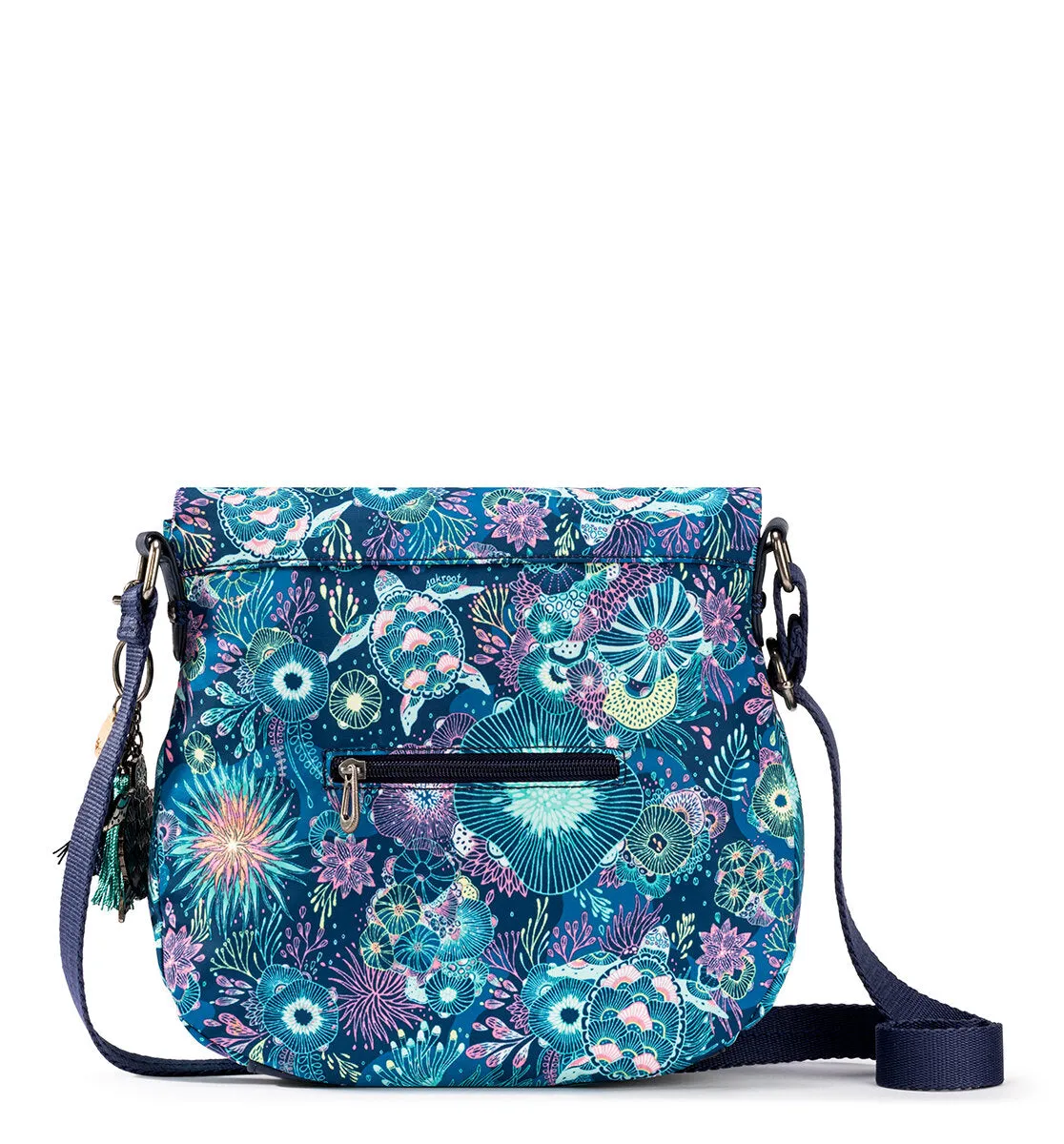 Sakroots Artist Circle Foldover Crossbody