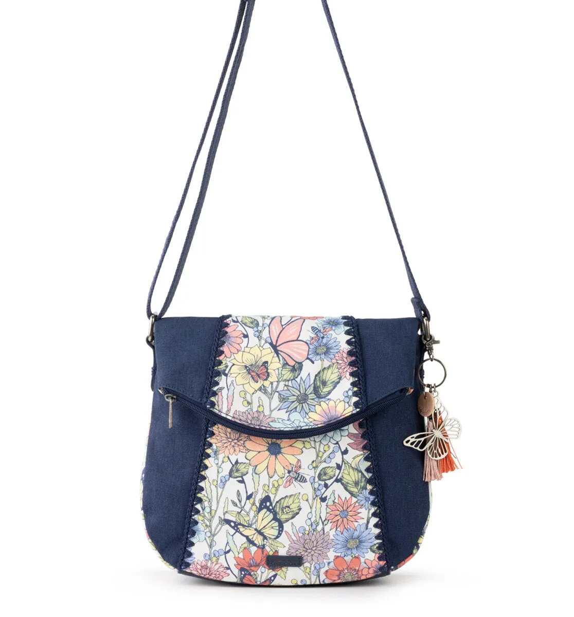 Sakroots Artist Circle Foldover Crossbody