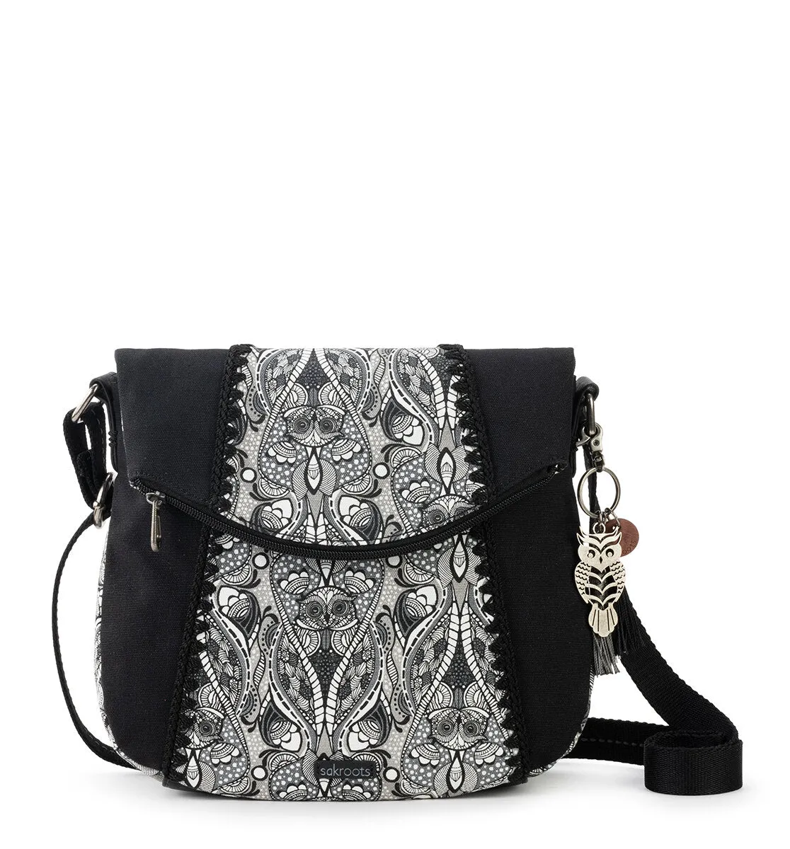 Sakroots Artist Circle Foldover Crossbody