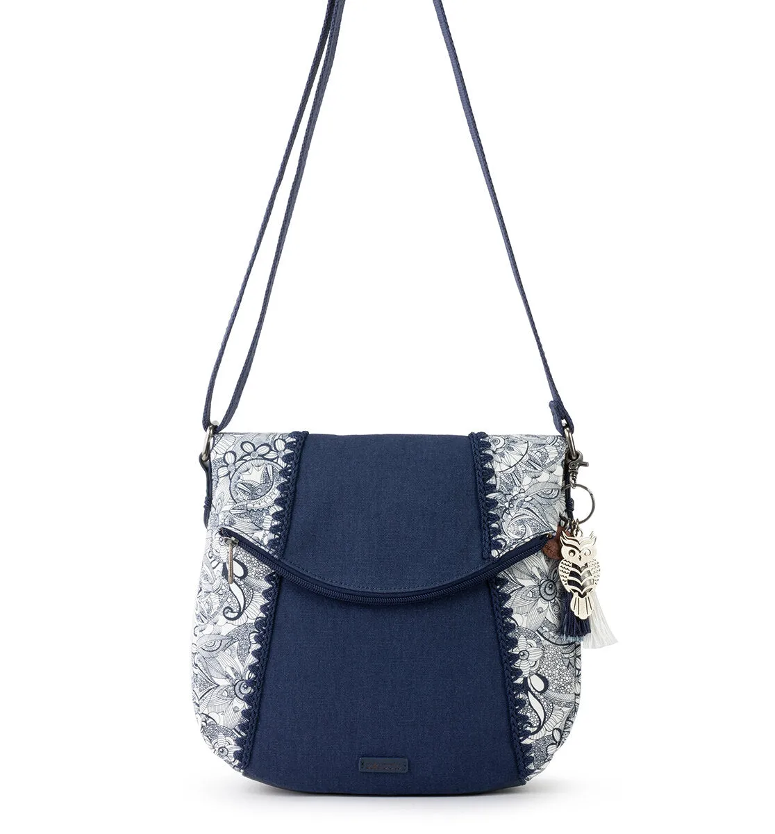 Sakroots Artist Circle Foldover Crossbody