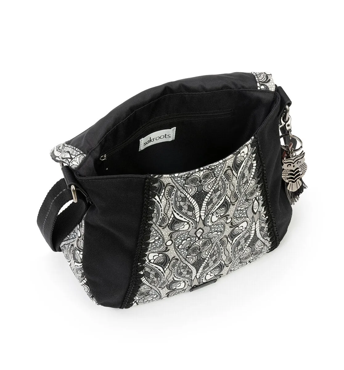 Sakroots Artist Circle Foldover Crossbody