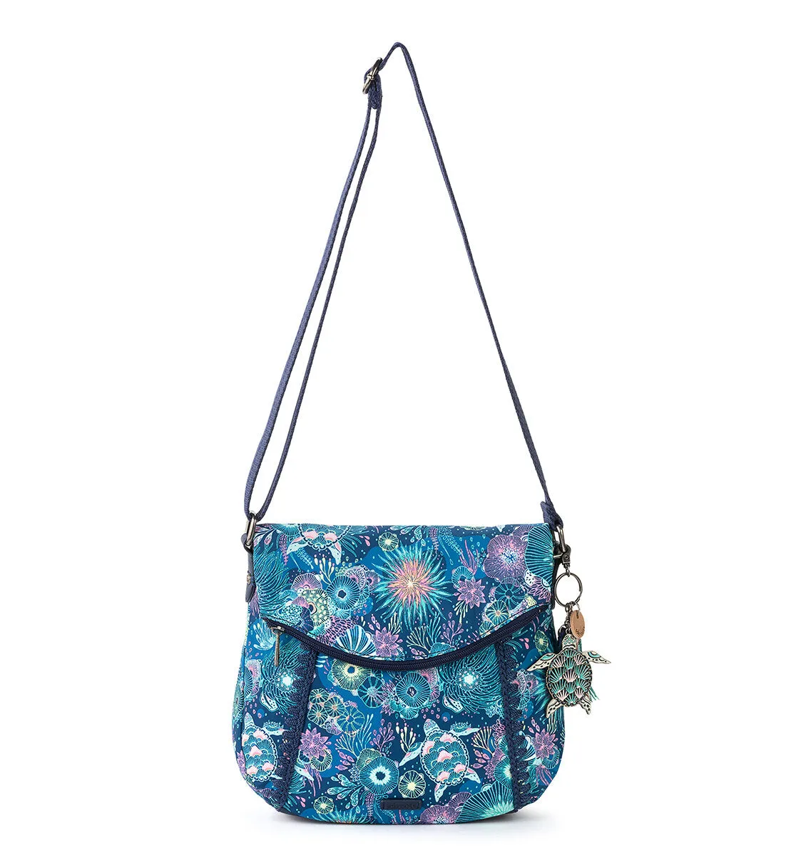 Sakroots Artist Circle Foldover Crossbody