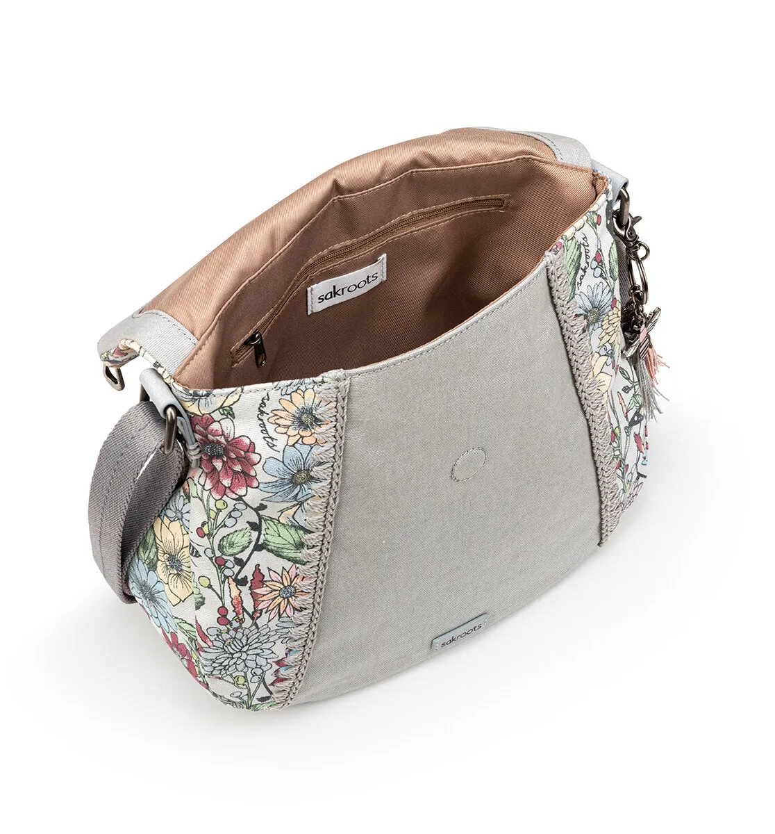 Sakroots Artist Circle Foldover Crossbody