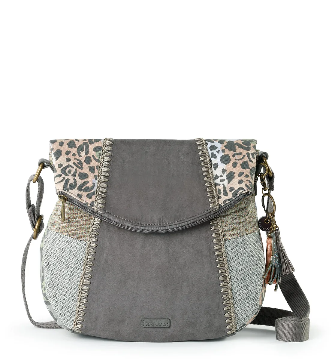 Sakroots Artist Circle Foldover Crossbody
