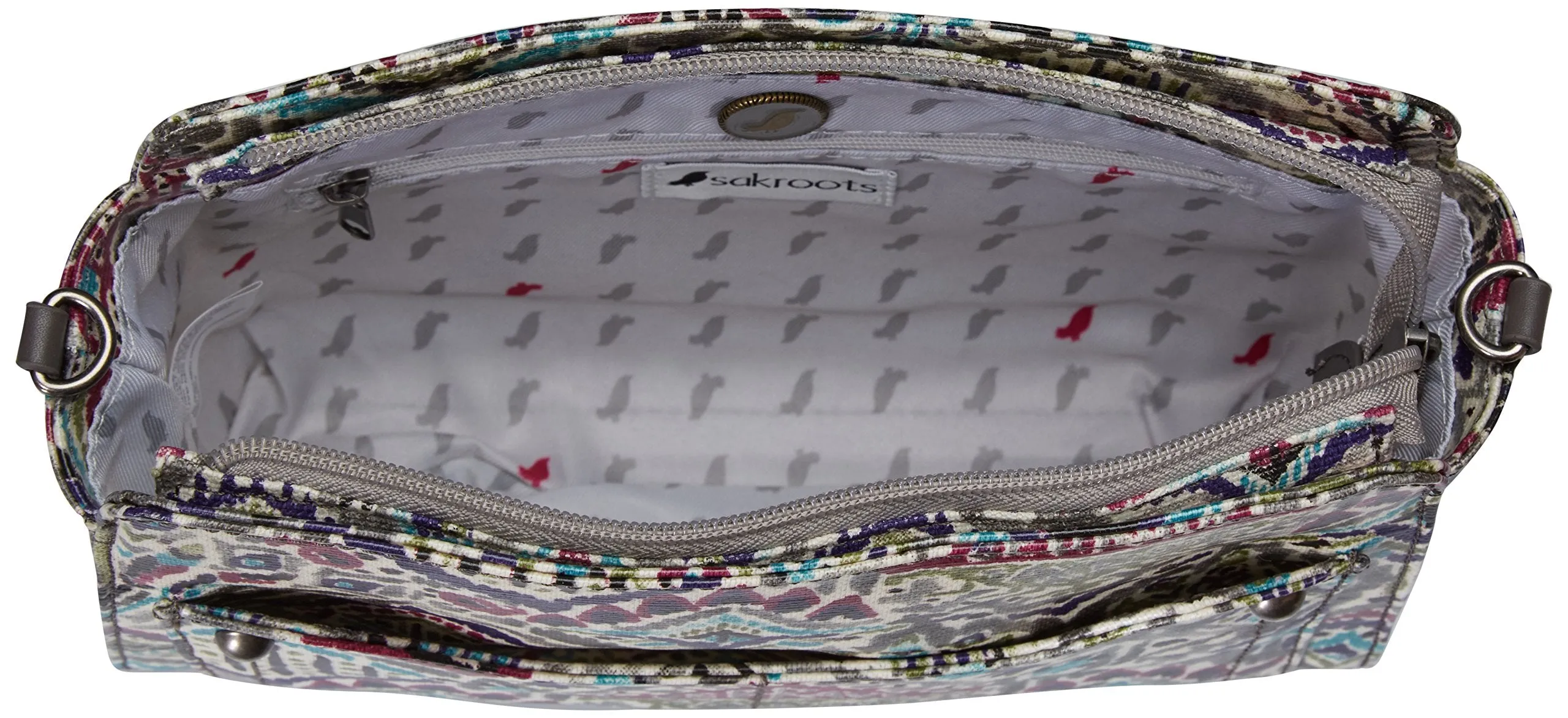 Sakroots Artist Circle Sm Chrging Crossbody