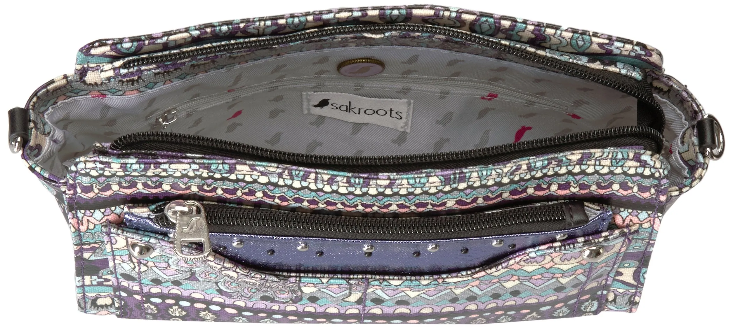 Sakroots Artist Circle Sm Chrging Crossbody