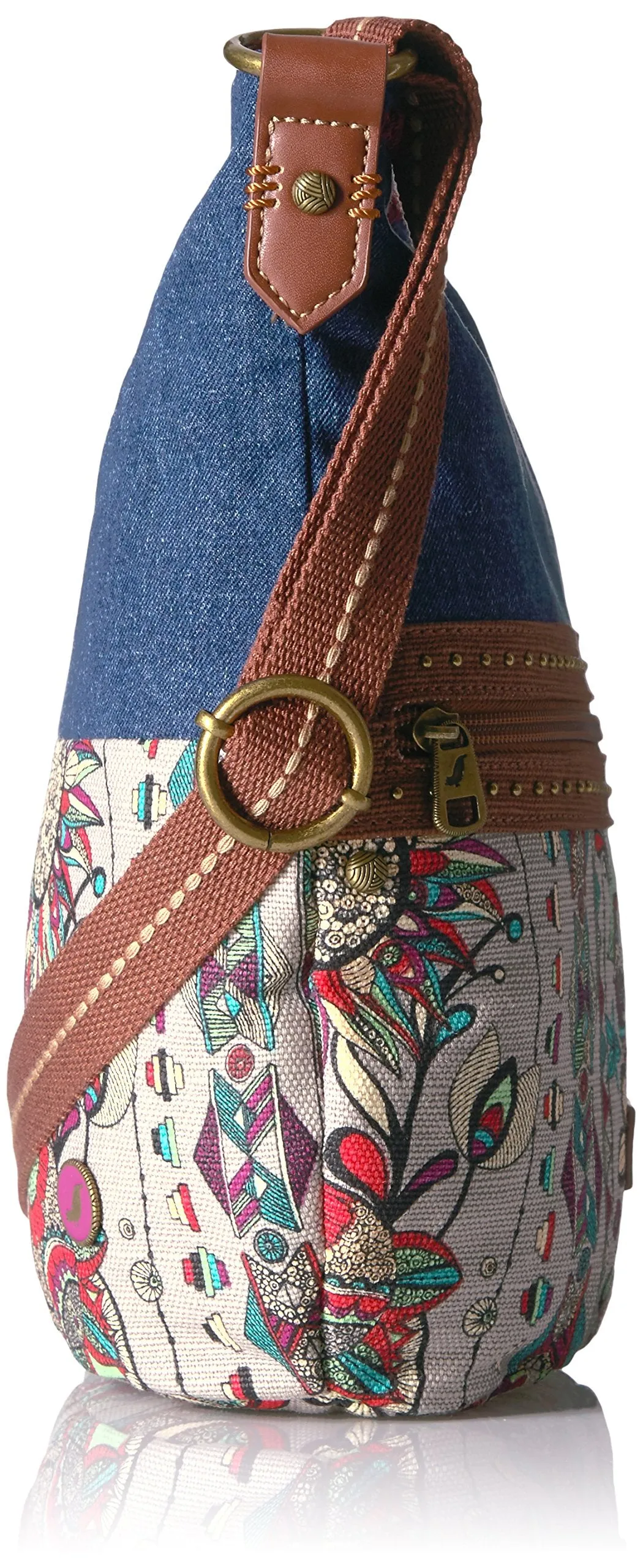 Sakroots Women's Artist Circle, Charcoal Spirit Desert