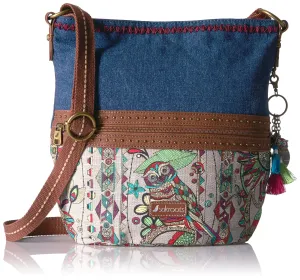 Sakroots Women's Artist Circle, Charcoal Spirit Desert