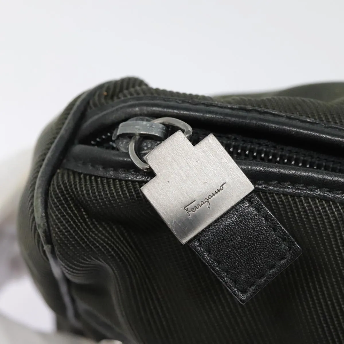 Salvatore Ferragamo  Canvas Clutch Bag (Pre-Owned)