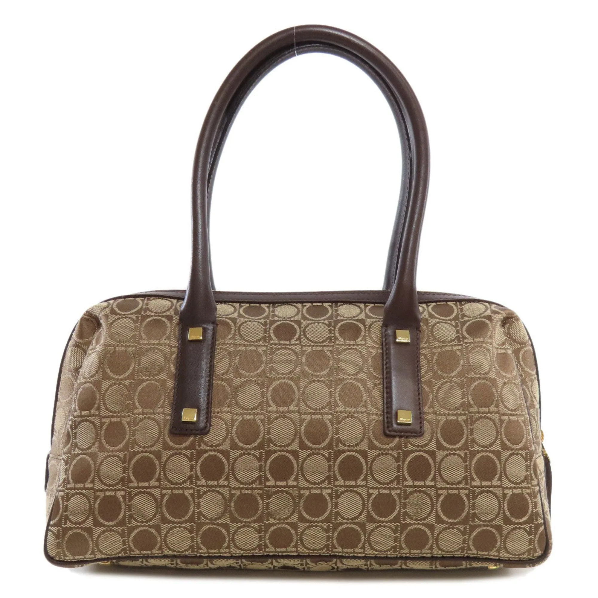 Salvatore Ferragamo  Canvas Handbag (Pre-Owned)