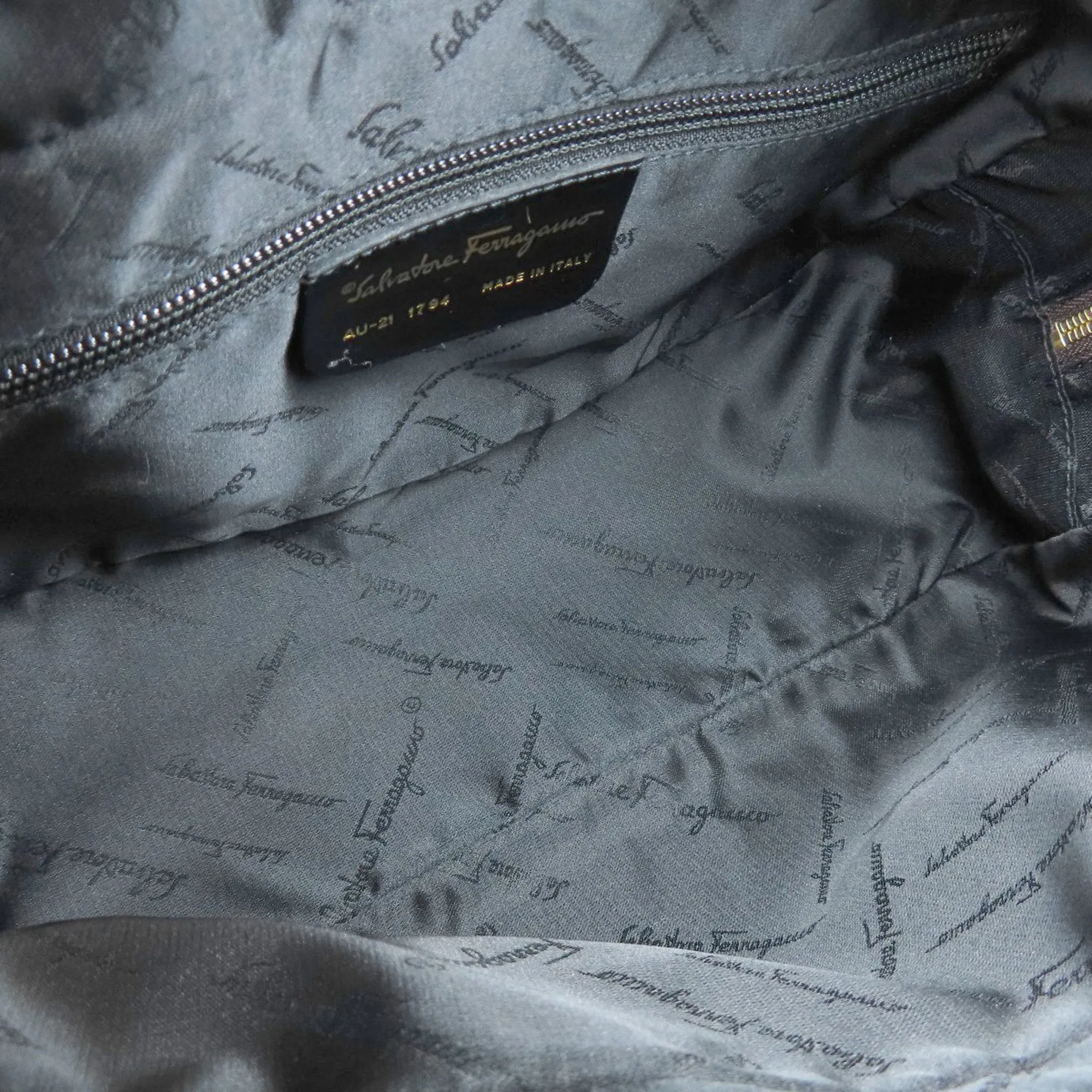 Salvatore Ferragamo  Canvas Handbag (Pre-Owned)