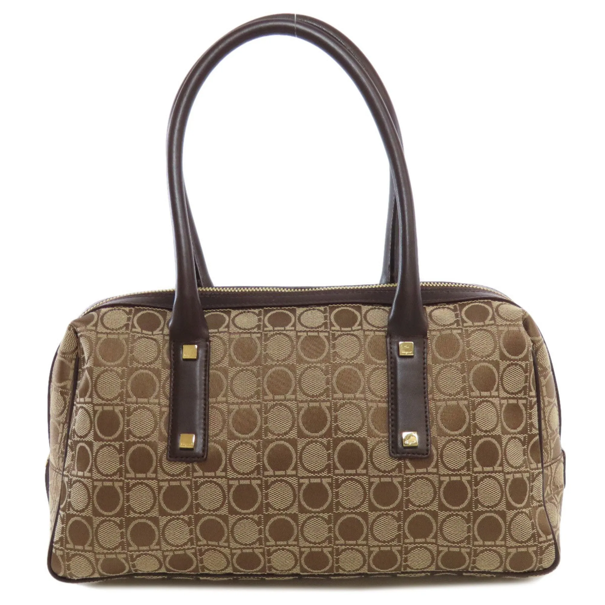 Salvatore Ferragamo  Canvas Handbag (Pre-Owned)