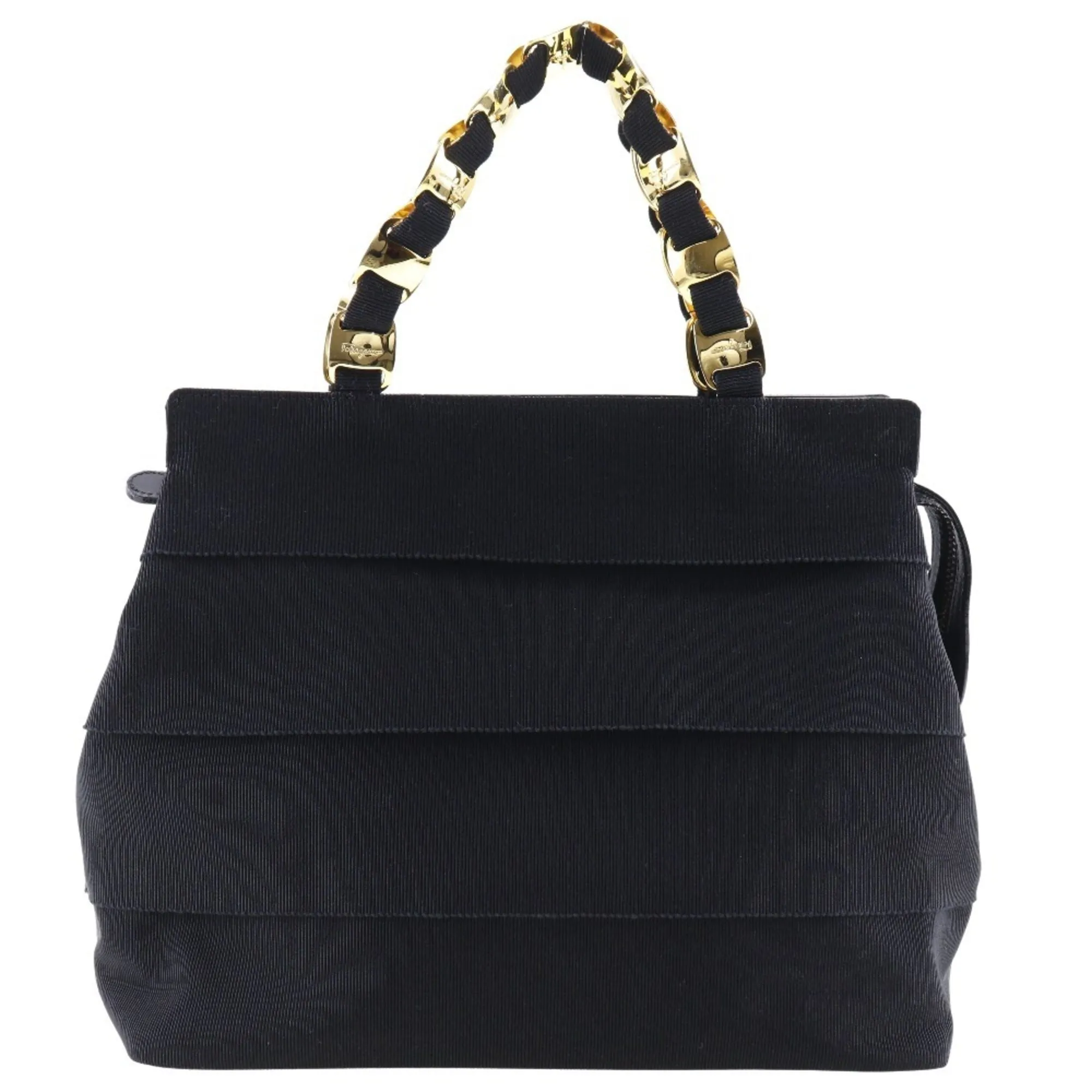 Salvatore Ferragamo  Canvas Handbag (Pre-Owned)