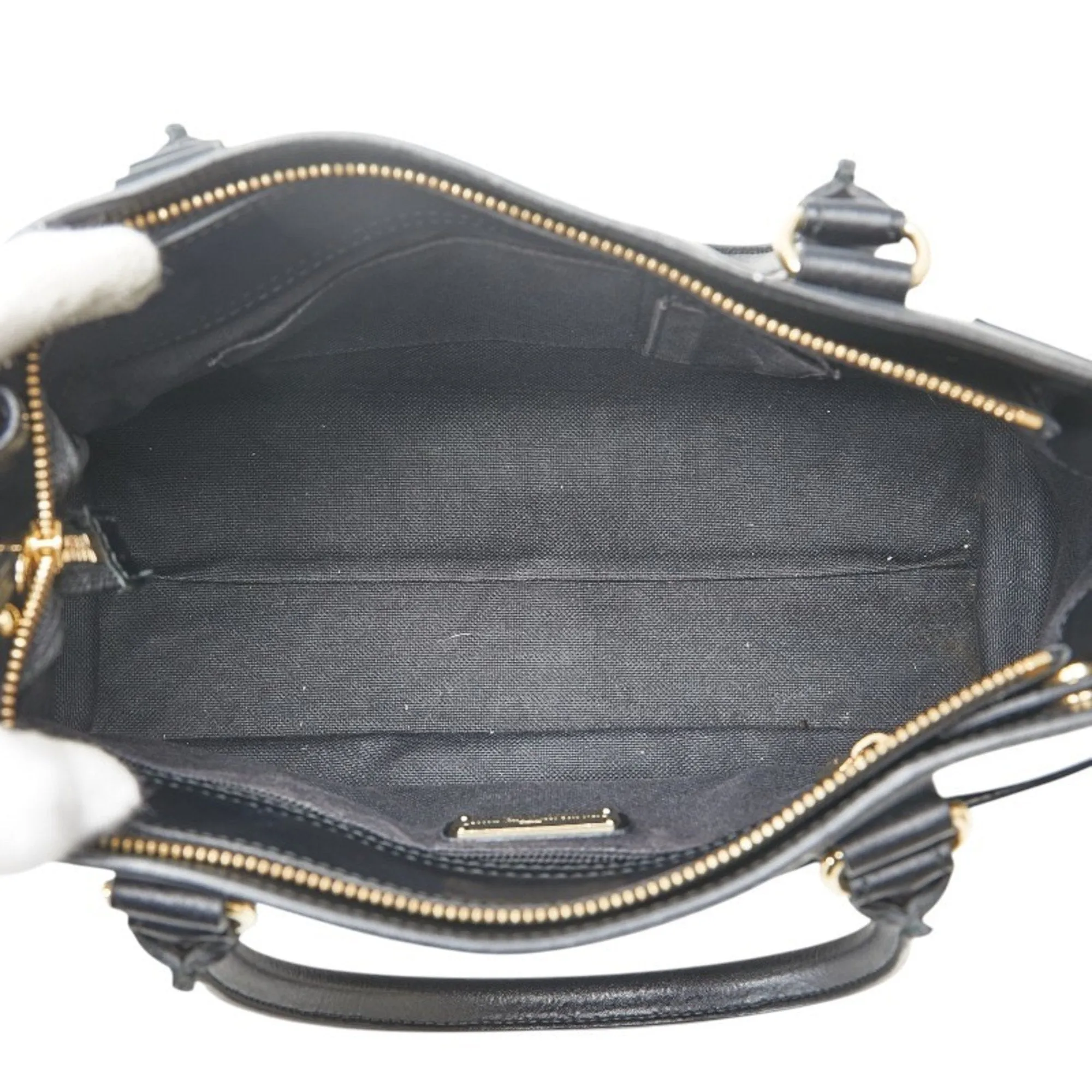 Salvatore Ferragamo Gancini  Leather Handbag (Pre-Owned)