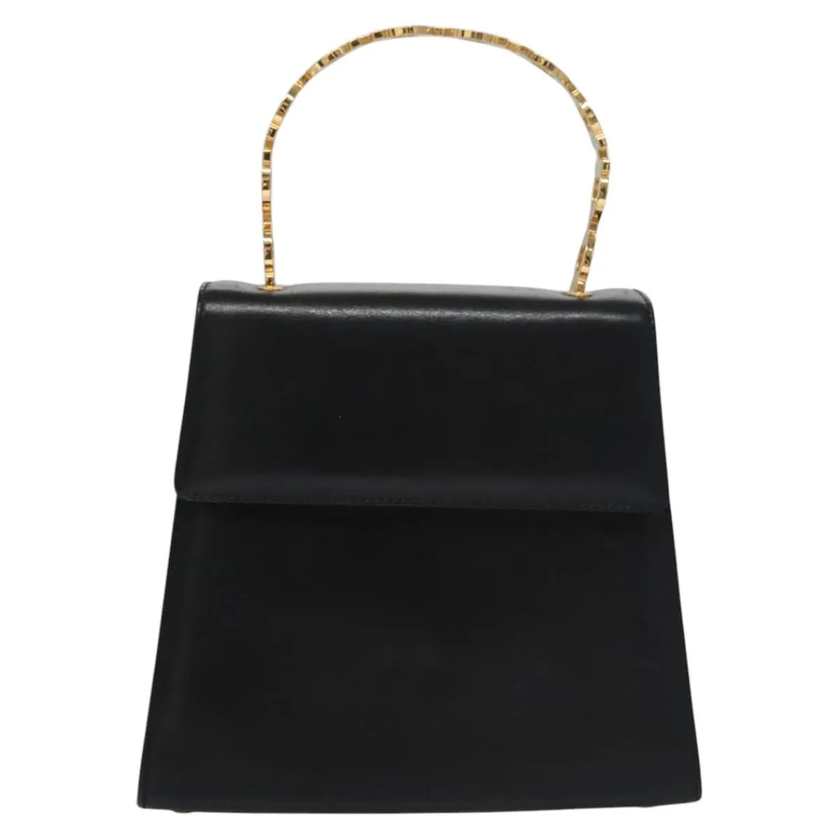 Salvatore Ferragamo Gancini Leather Handbag (Pre-Owned)