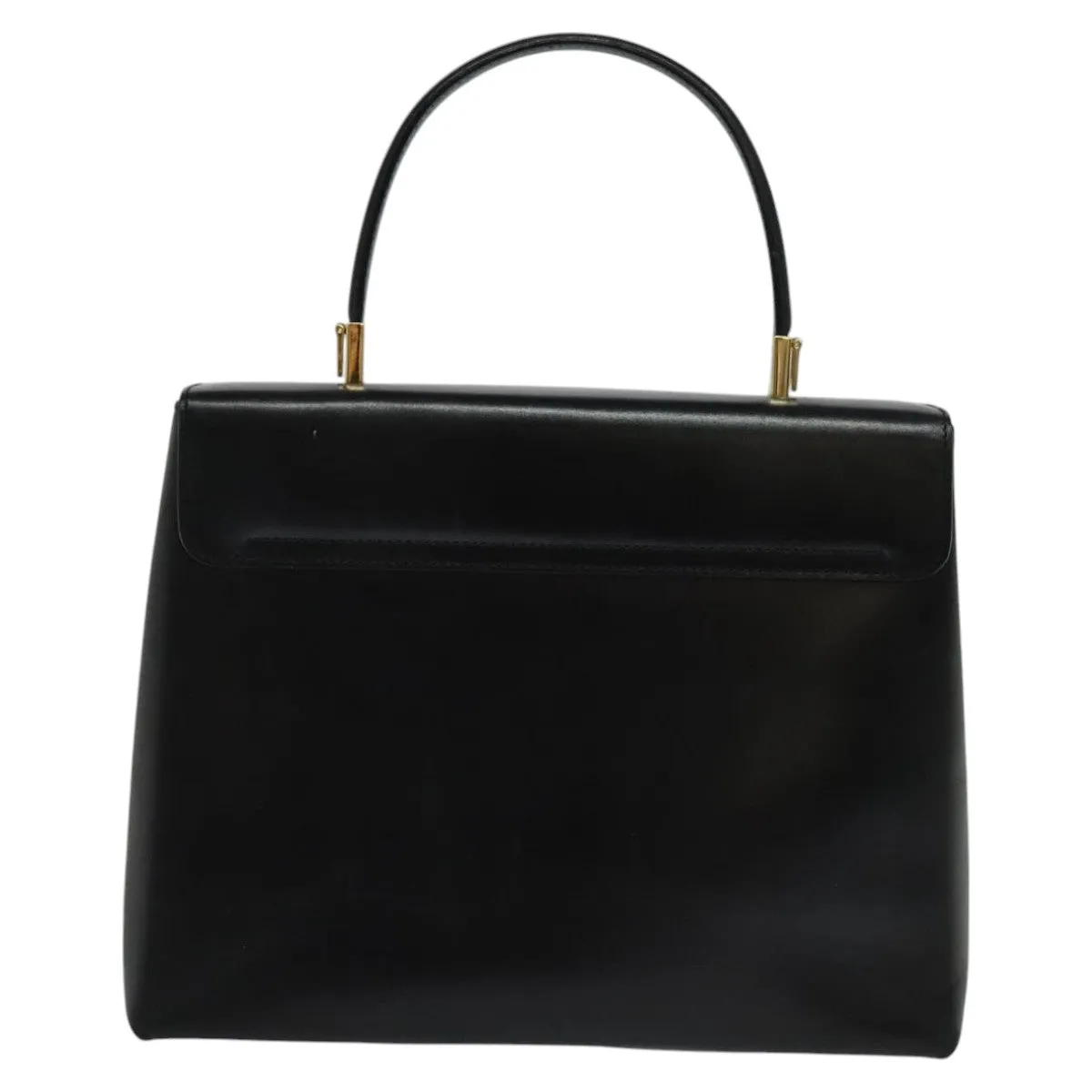 Salvatore Ferragamo Gancini Leather Handbag (Pre-Owned)