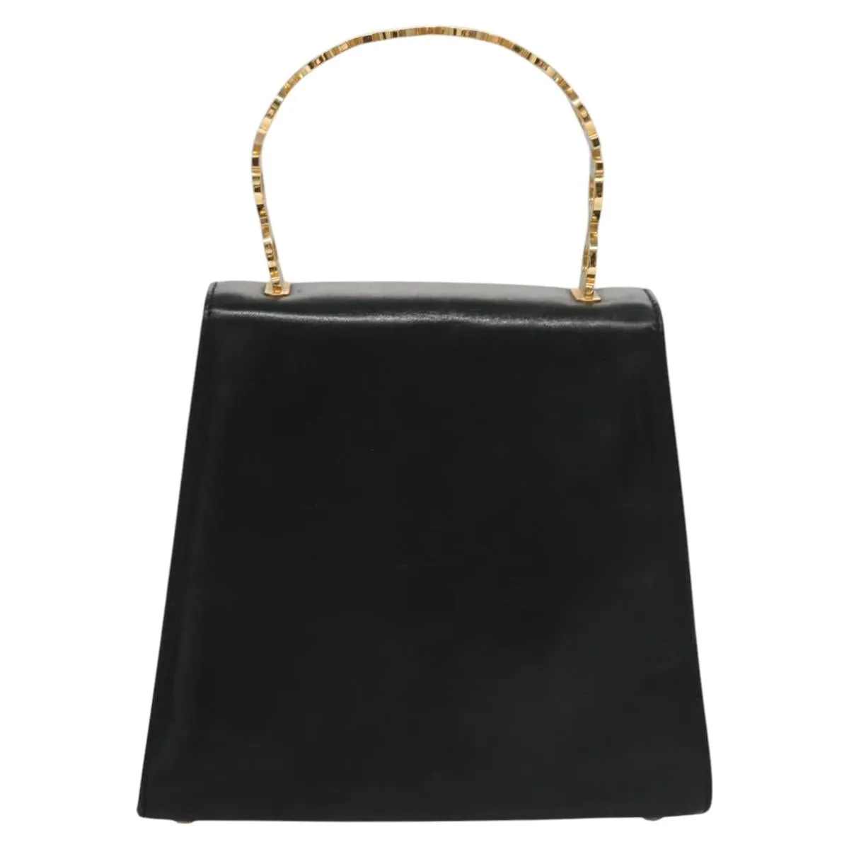 Salvatore Ferragamo Gancini Leather Handbag (Pre-Owned)
