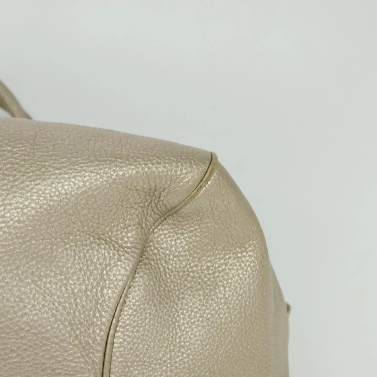 Salvatore Ferragamo Gancini Leather Tote Bag (Pre-Owned)