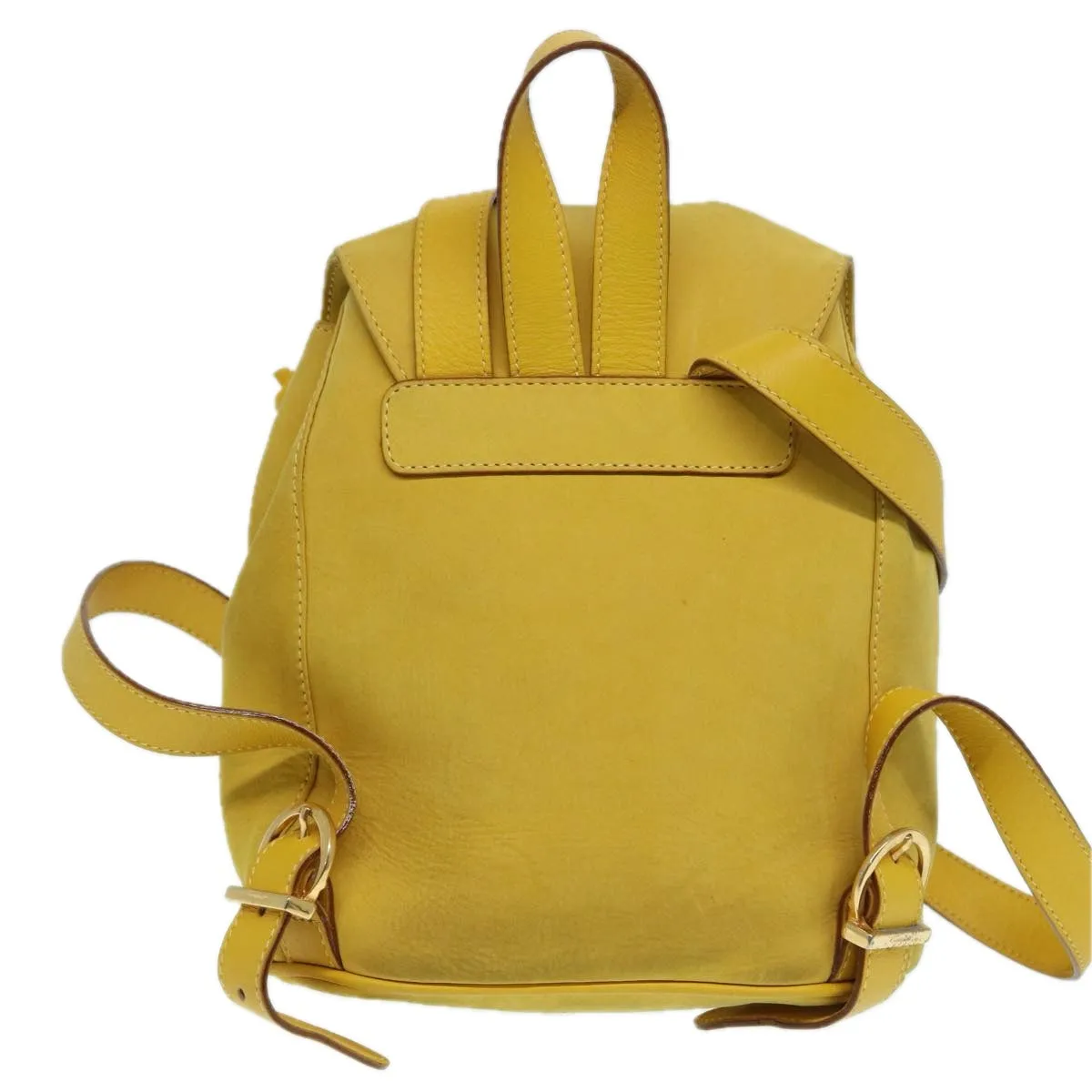 Salvatore Ferragamo Gancini  Suede Backpack Bag (Pre-Owned)