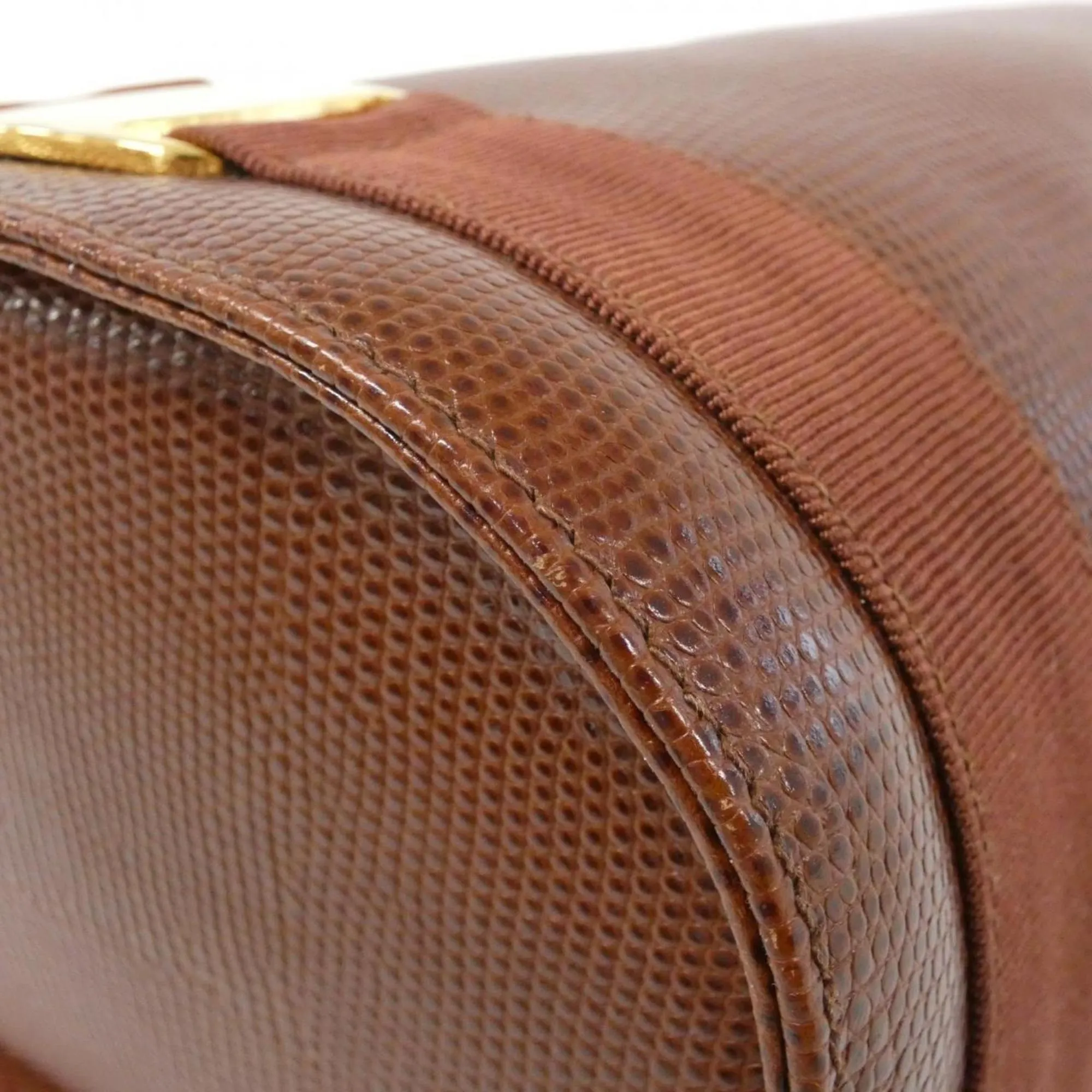 Salvatore Ferragamo Leather Backpack (Pre-Owned)