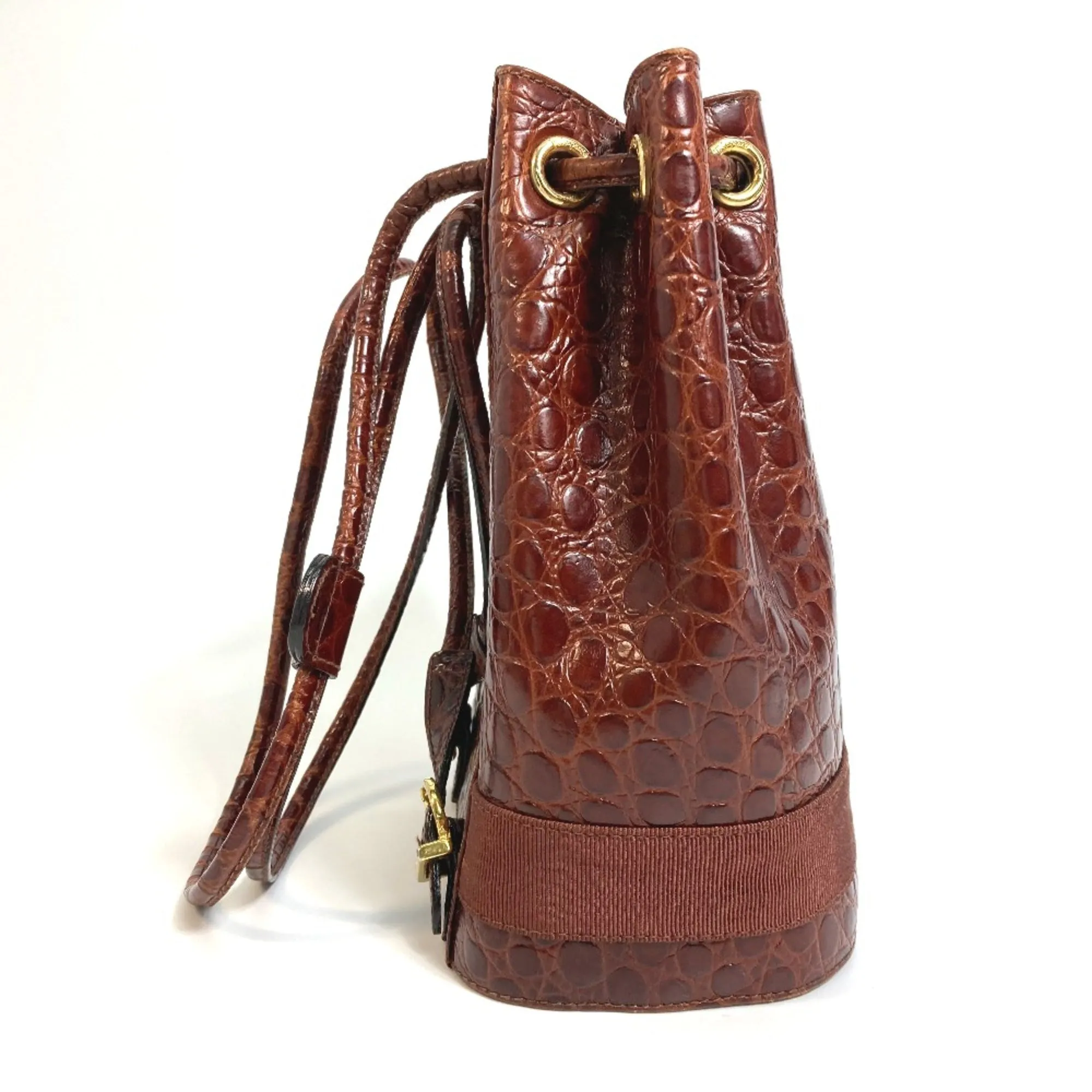 Salvatore Ferragamo  Leather Backpack (Pre-Owned)