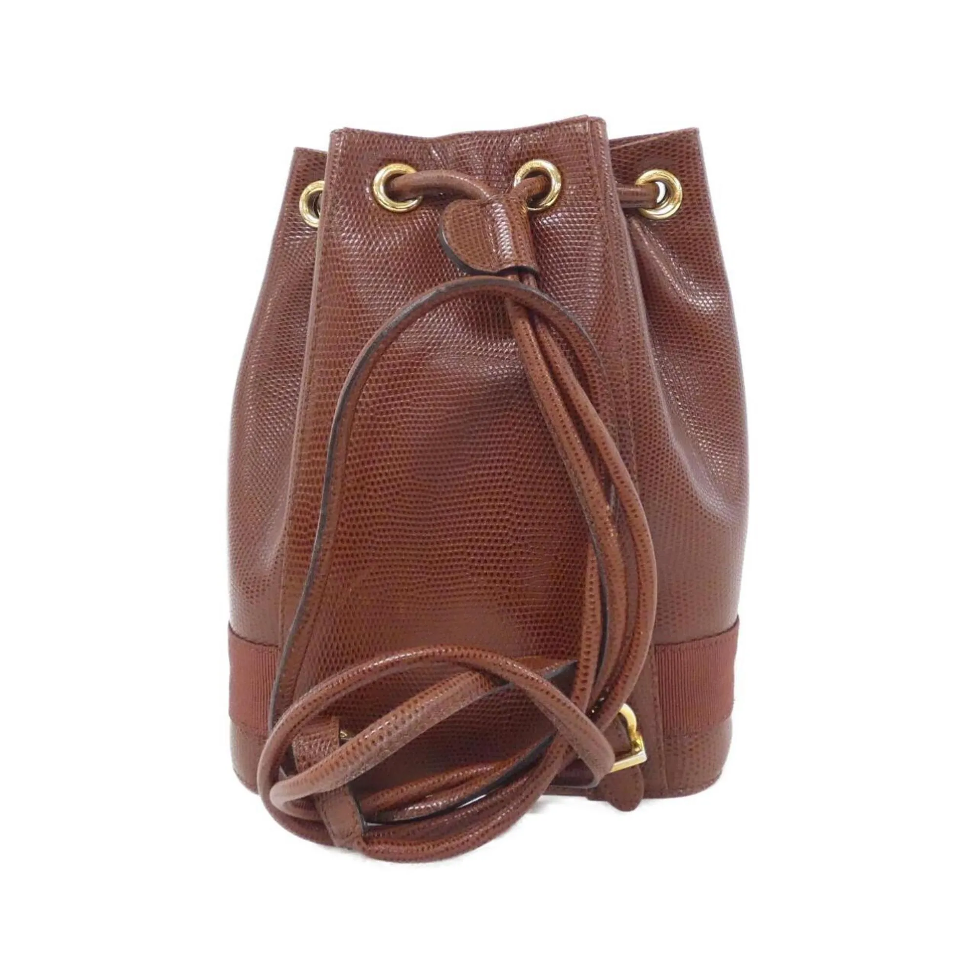 Salvatore Ferragamo Leather Backpack (Pre-Owned)