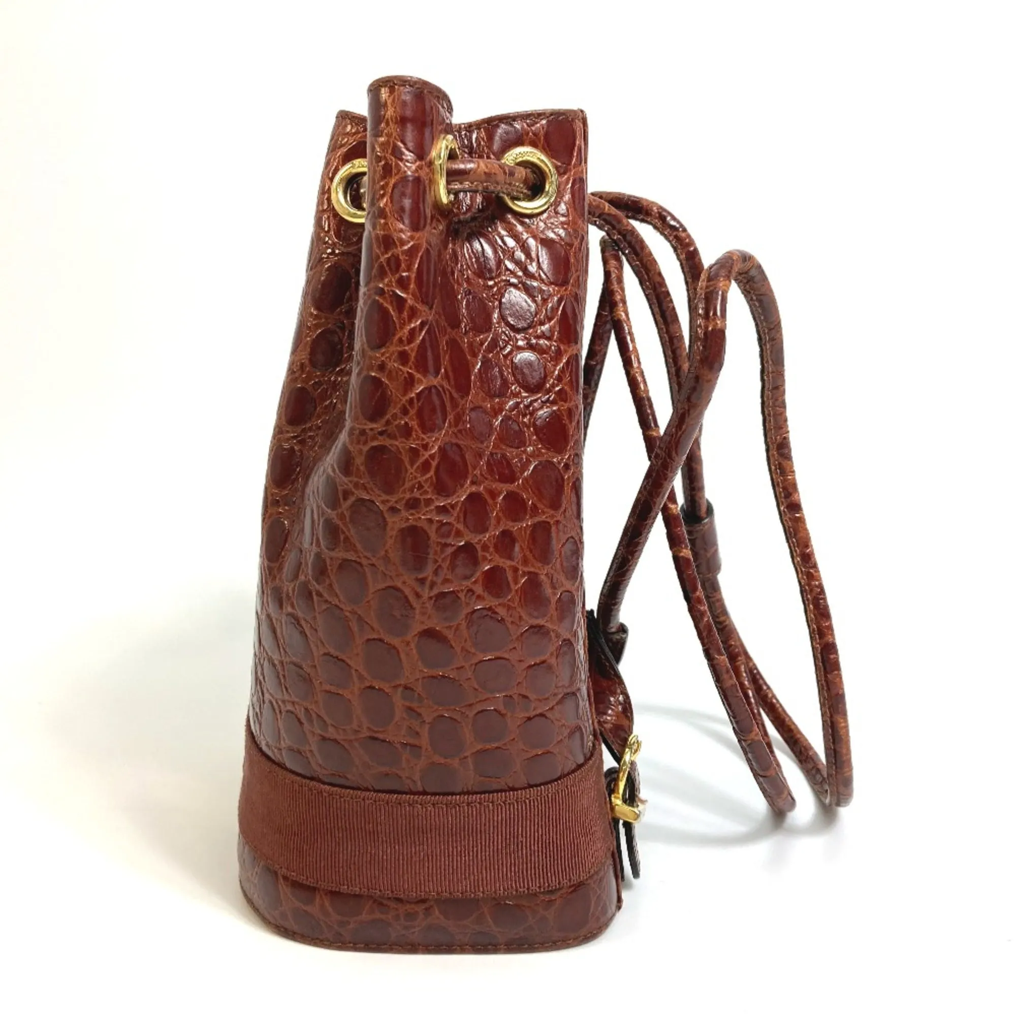 Salvatore Ferragamo  Leather Backpack (Pre-Owned)