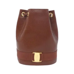 Salvatore Ferragamo Leather Backpack (Pre-Owned)
