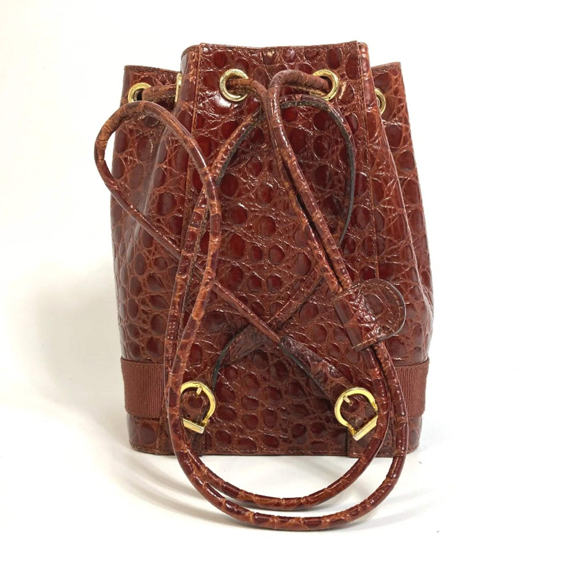 Salvatore Ferragamo  Leather Backpack (Pre-Owned)