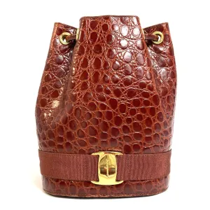 Salvatore Ferragamo  Leather Backpack (Pre-Owned)