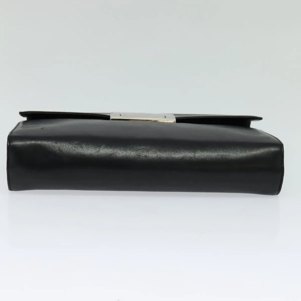 Salvatore Ferragamo Leather Clutch Bag (Pre-Owned)