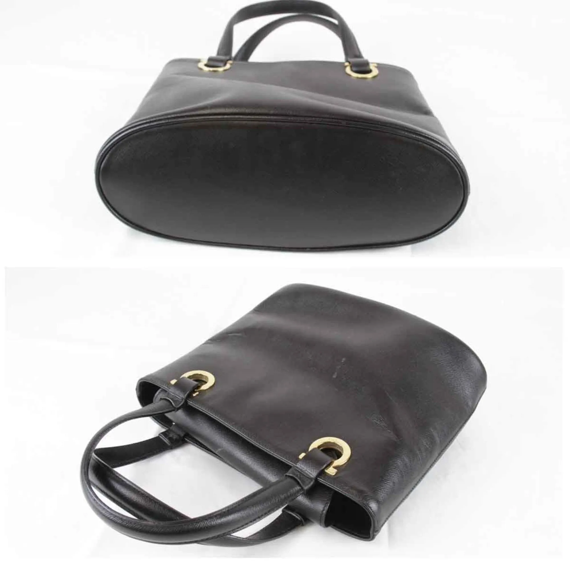 Salvatore Ferragamo  Leather Handbag (Pre-Owned)