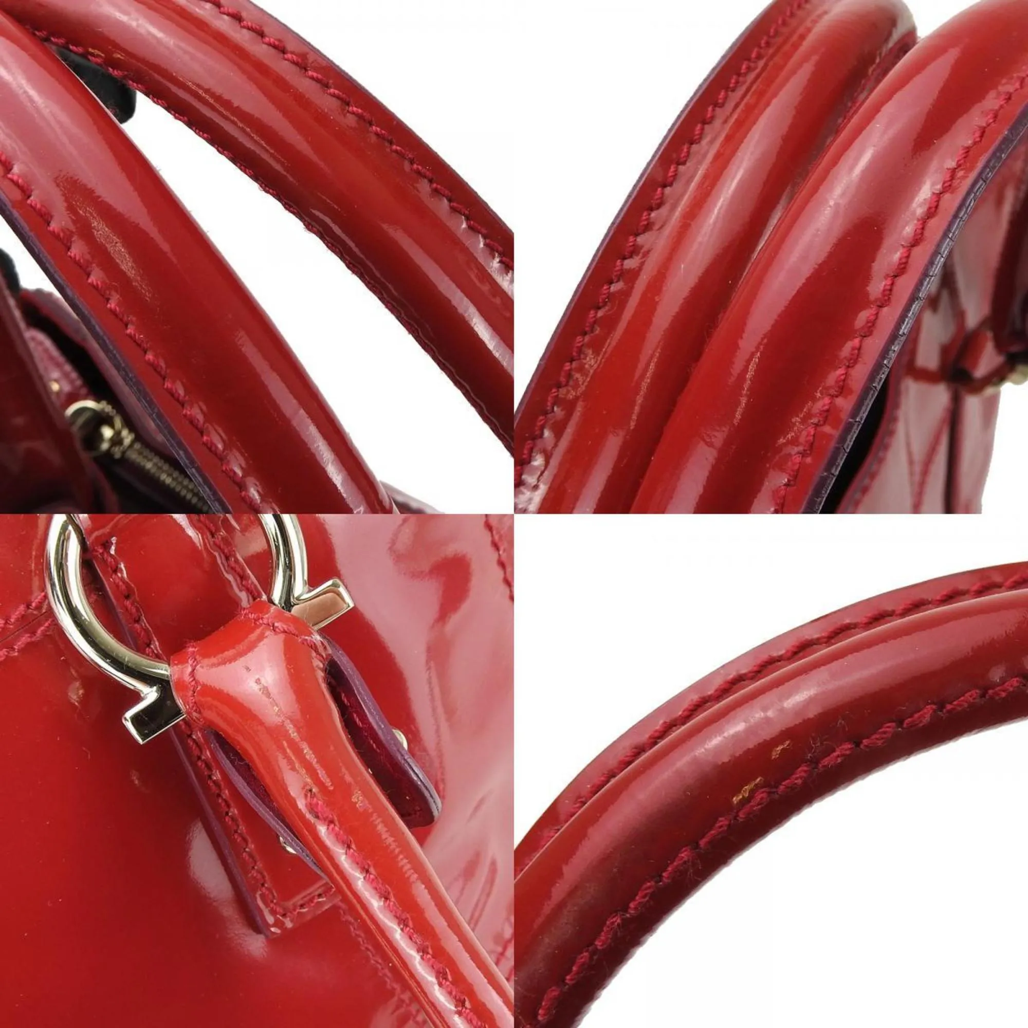 Salvatore Ferragamo Leather Handbag (Pre-Owned)
