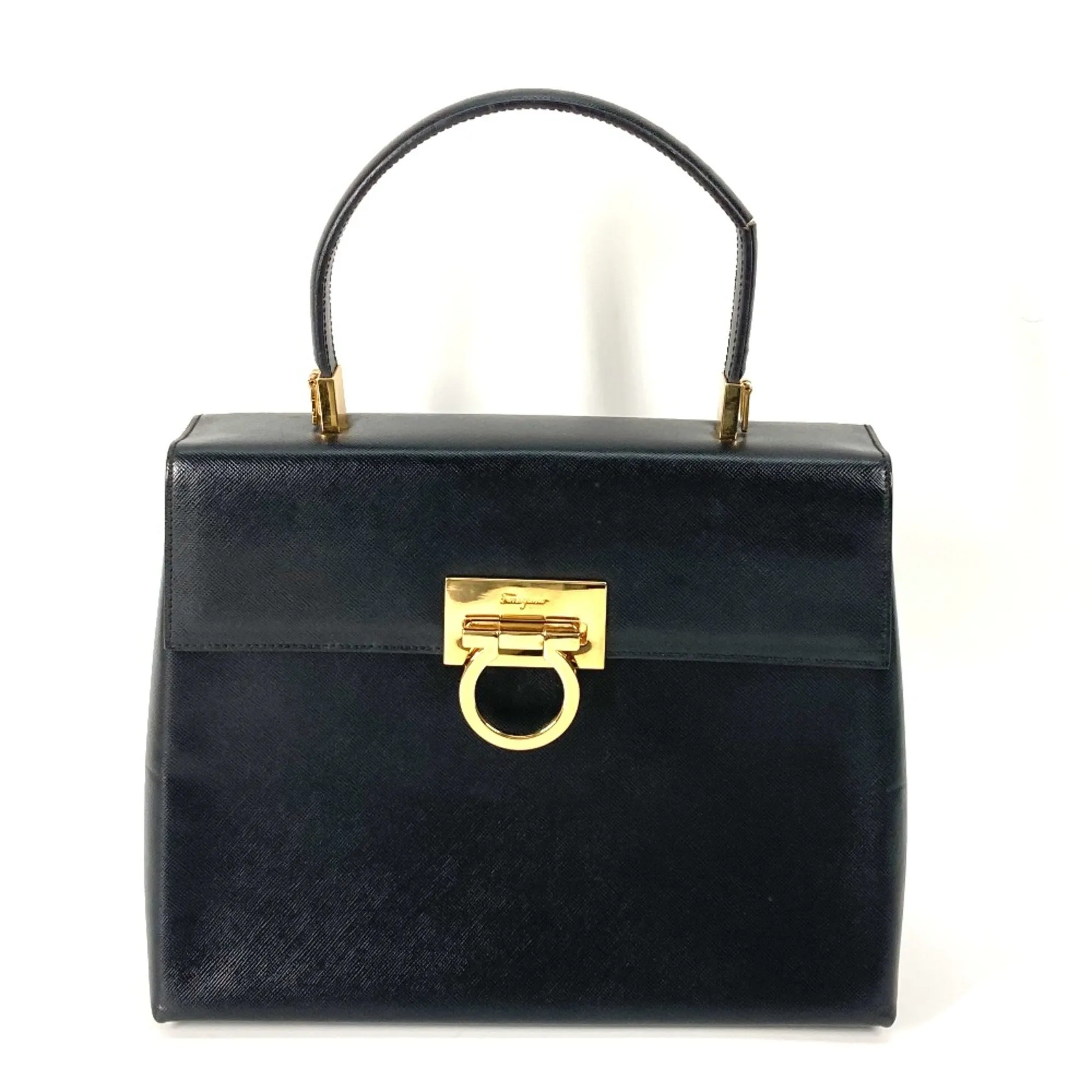 Salvatore Ferragamo  Leather Handbag (Pre-Owned)