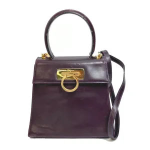 Salvatore Ferragamo  Leather Handbag (Pre-Owned)