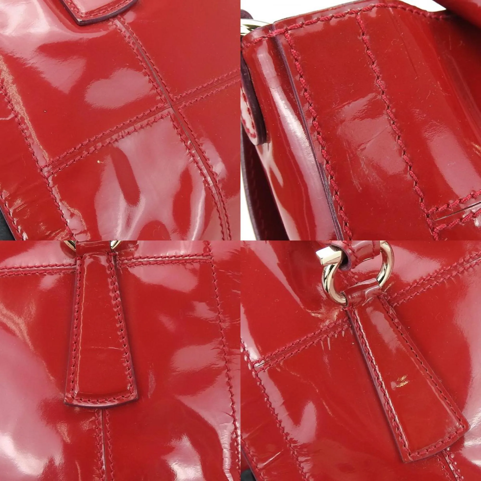 Salvatore Ferragamo Leather Handbag (Pre-Owned)