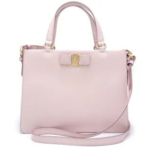 Salvatore Ferragamo  Leather Handbag (Pre-Owned)