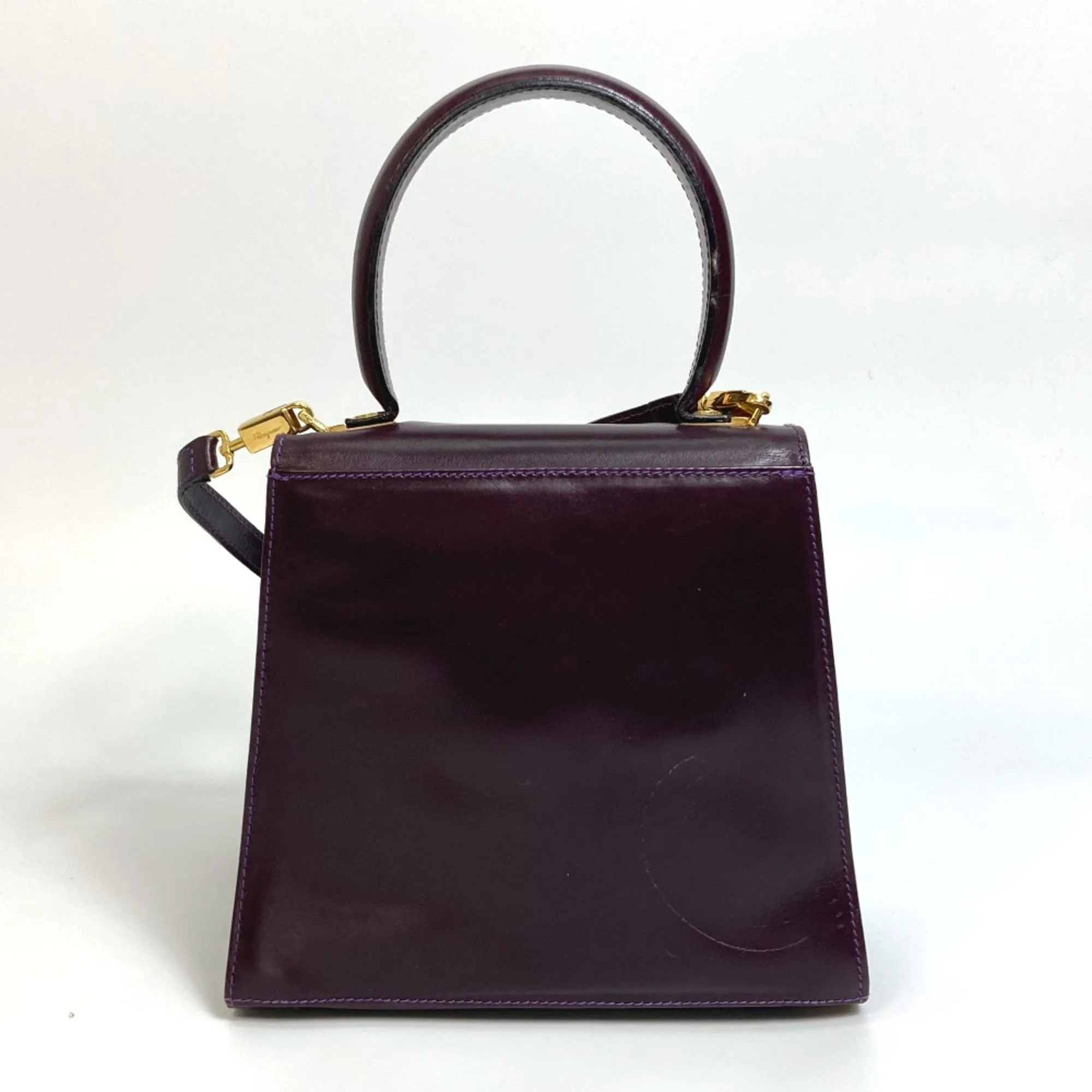 Salvatore Ferragamo  Leather Handbag (Pre-Owned)