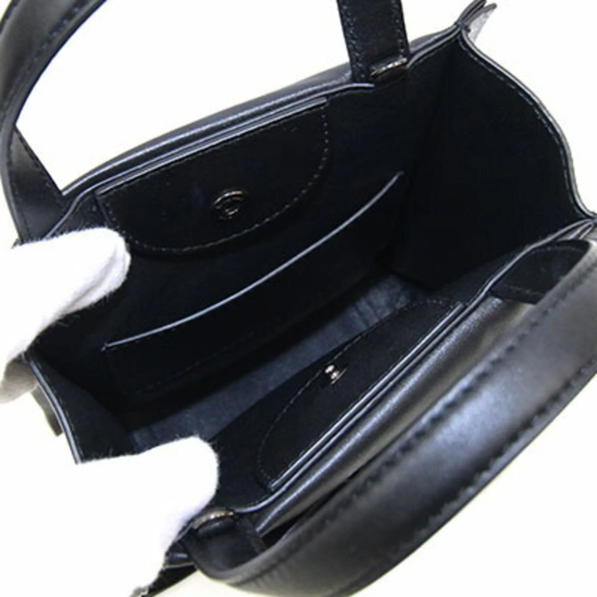 Salvatore Ferragamo Leather Handbag (Pre-Owned)